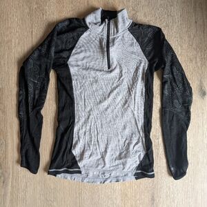 Smartwool Black and Gray Women's Top